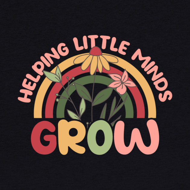 Helping Little Minds Grow Teacher Gifts by The WYLD Tribe