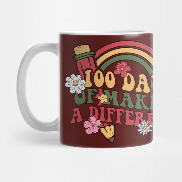 100 days of making a difference teacher by The WYLD Tribe