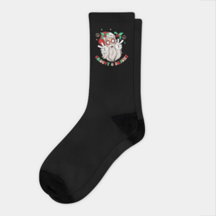 Groovy & Bright Hippie Santa Claus Socks