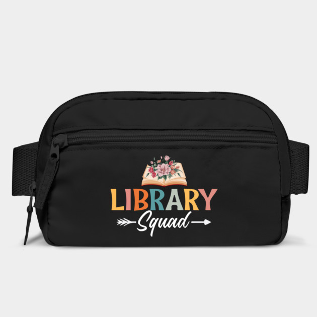 Floral Library Squad Librarian Bookworm by The WYLD Tribe