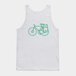 Bike Cat Tank Top