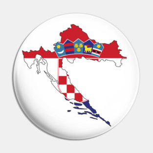 croatia Pin