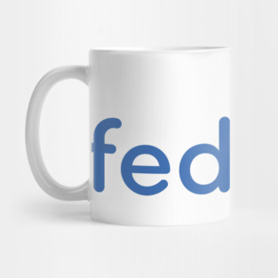 Fedora Linux OS Mug