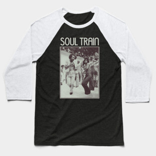 soul train party classic tee 70s Baseball T-Shirt