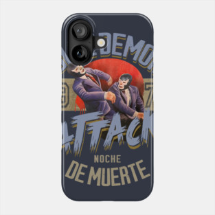 Blue Demon Attack Phone Case