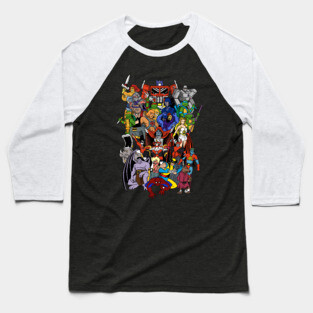90s cartoon hero's Baseball T-Shirt