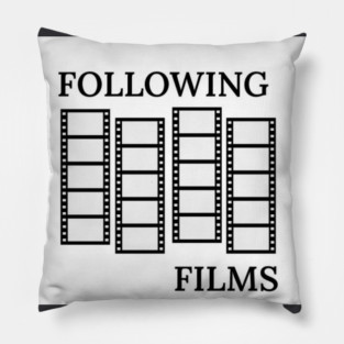 Following Films Logo Pillow