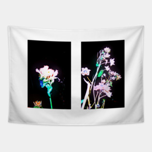 country flowers Tapestry