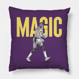 Magic Johnson Yellow 86 Pillow