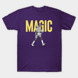 Magic Johnson Yellow 86 T-Shirt