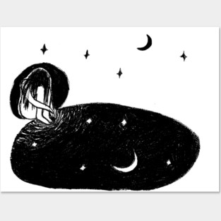 under the stars Posters and Art