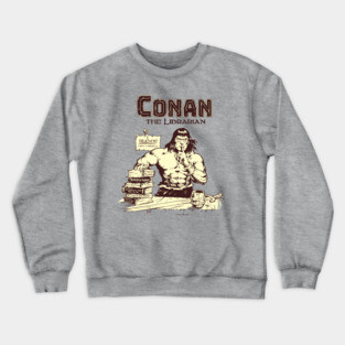 Conan the Librarian Crewneck Sweatshirt