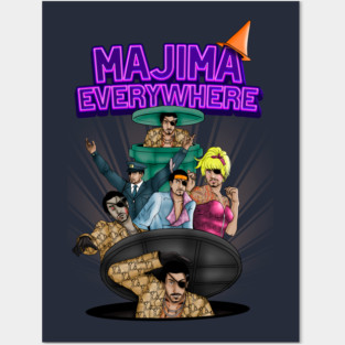 Majima Everywhere Posters and Art
