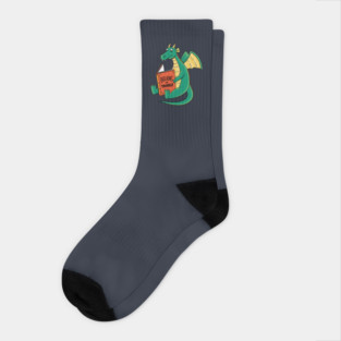 Dragon believe in yourself Socks