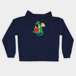 Dragon believe in yourself Kids Hoodie