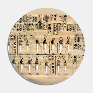 Ancient Egypt Pharaoh Papyrus Hieroglyphs Egyptian Civilization Pin