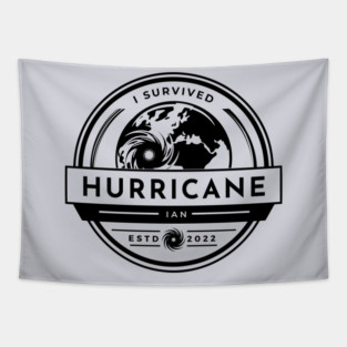 Hurricane Ian Survivor Tapestry