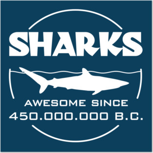 Shark Science Quote Posters and Art