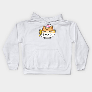 Ramen Cat Kids Hoodie