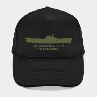 USS Enterprise (CV-6) - US Naval Vessel Hat