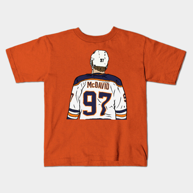 Connor McDavid Back-To Connor Mcdavid Kids T-Shirt TeePublic