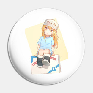 Platelet Cells at Work Pin