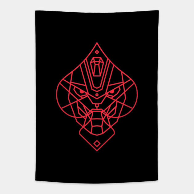 Cayde of Spades [Red] Tapestry by allisawr