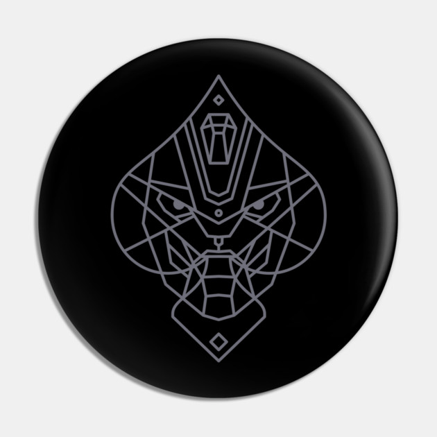 Cayde of Spades [Grey] Pin by allisawr