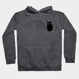 Black Cat Meme Hoodie
