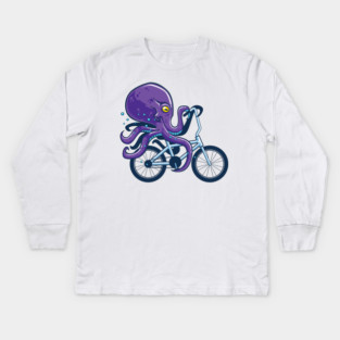 octopus Kids Long Sleeve T-Shirt