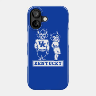 Vintage Kentucky Wildcat Couple Phone Case