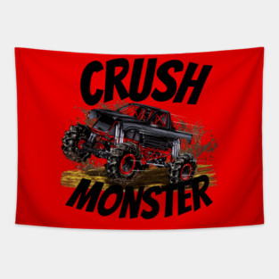 monster truck Tapestry