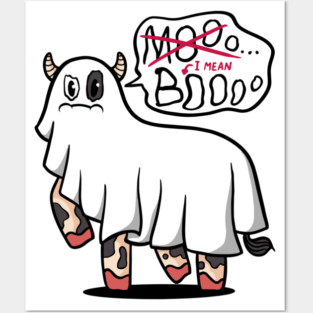 funny halloween Posters and Art