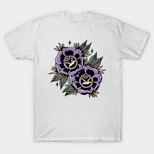purple rose tattoo T-Shirt