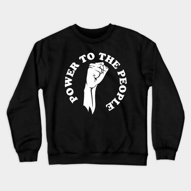Power to the people, Black history, black lives matter Crewneck Sweatshirt by UrbanLifeApparel