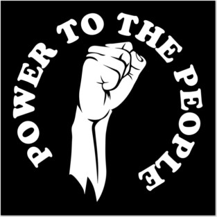 Power to the people, Black history, black lives matter Posters and Art