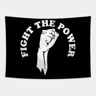 Fight the power, black history, Black Lives Matter Tapestry