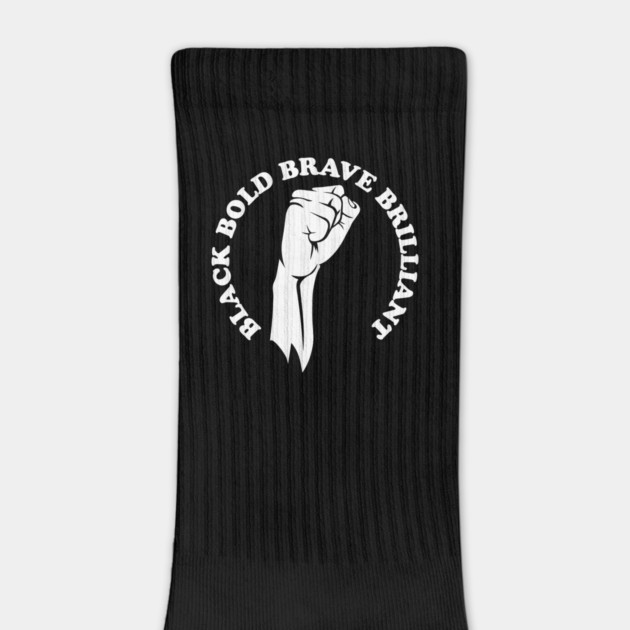 Black bold brave brilliant, african american, black history by UrbanLifeApparel