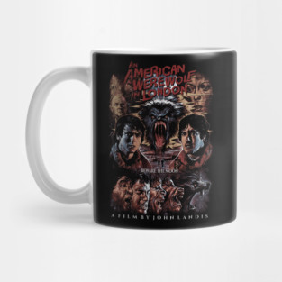 An American Werewolf in London, john landis, horror Mug