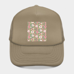 Anemone Floral Pattern Hat