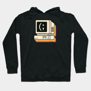 Retro Computer Colorful Hoodie