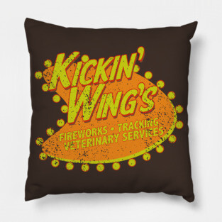 Kickin Wing Joe Dirt Pillow