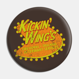 Kickin Wing Joe Dirt Pin
