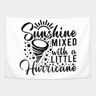 Sunshine mixed with a little hurricane Tapestry