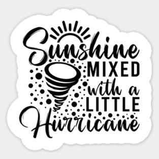 Sunshine mixed with a little hurricane Magnet