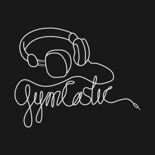 GymCastic Headphones (Dark) T-Shirt