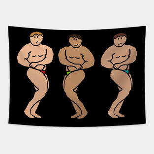 Bodybuilding Tapestry