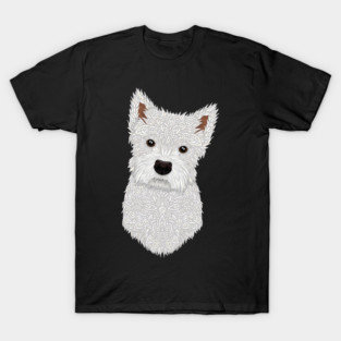 Cute West Highland Terrier T-Shirt
