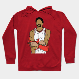 Derrick Rose Straight Face Celebration Hoodie
