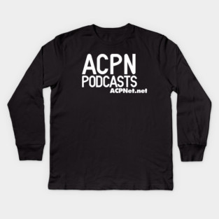 ACPN - 1980s Video Game Logo Variant Kids Long Sleeve T-Shirt